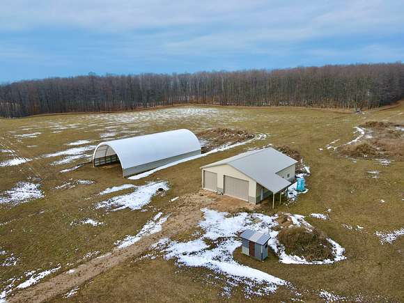 109 Acres of Recreational Land & Farm for Sale in Levering, Michigan