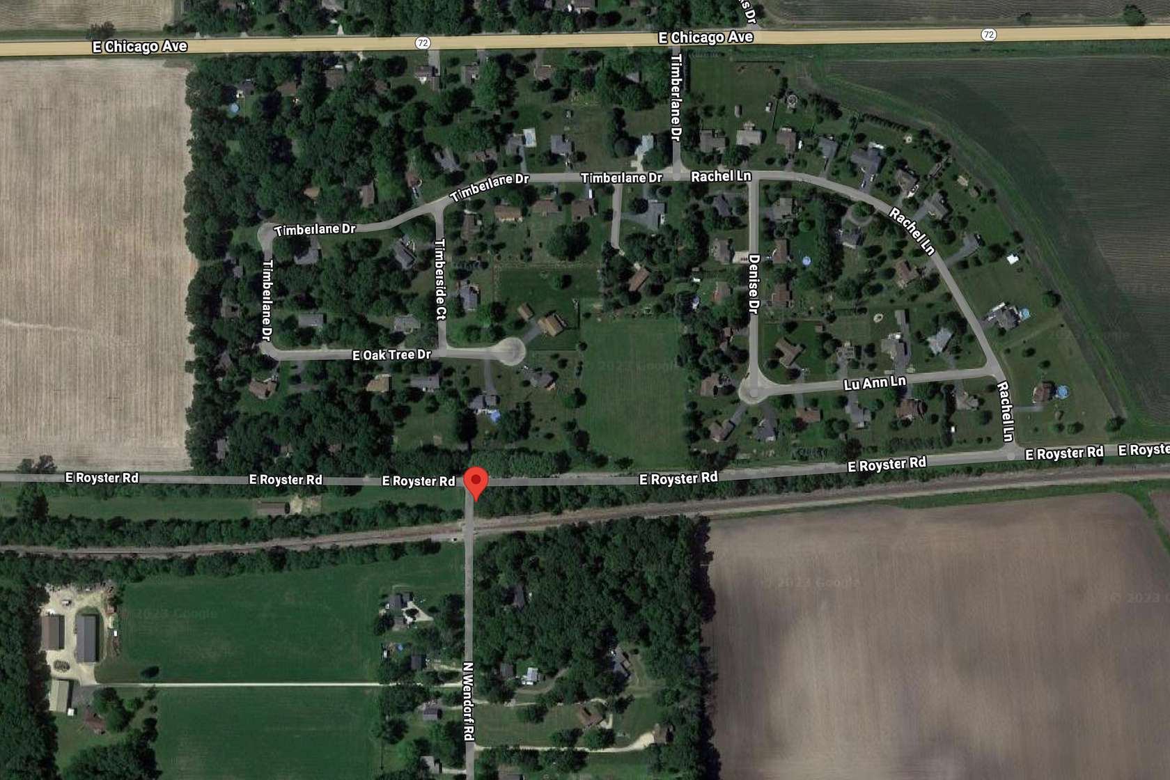 0.82 Acres of Residential Land for Sale in Monroe Center, Illinois
