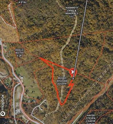 13.8 Acres of Recreational Land for Sale in Proctor, West Virginia