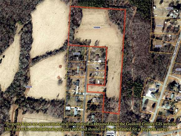 14.3 Acres of Mixed-Use Land for Sale in Whitsett, North Carolina