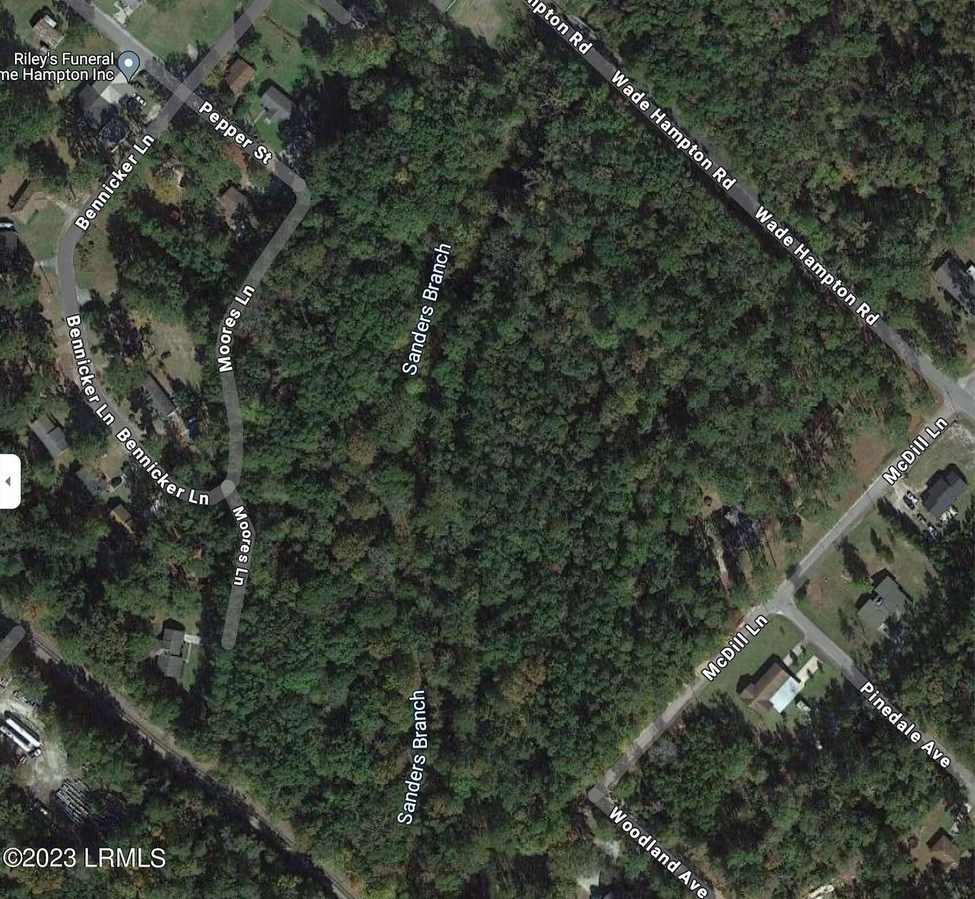 15.6 Acres of Land for Sale in Hampton, South Carolina