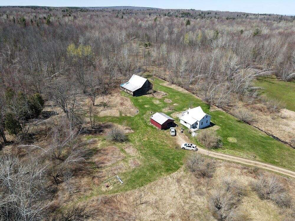 36.1 Acres of Recreational Land with Home for Sale in Mooers Forks, New York