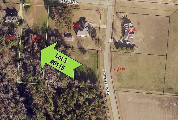 1.1 Acres of Residential Land for Sale in Elm City, North Carolina