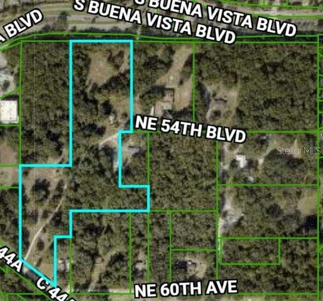 9.8 Acres of Residential Land with Home for Sale in Wildwood, Florida