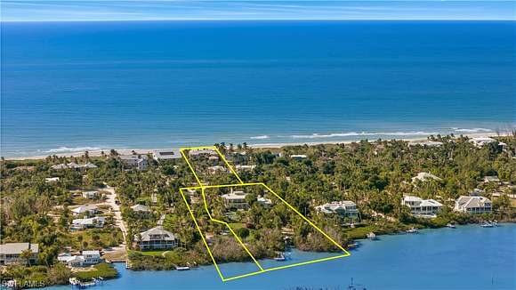 6.2 Acres of Residential Land with Home for Sale in Captiva, Florida