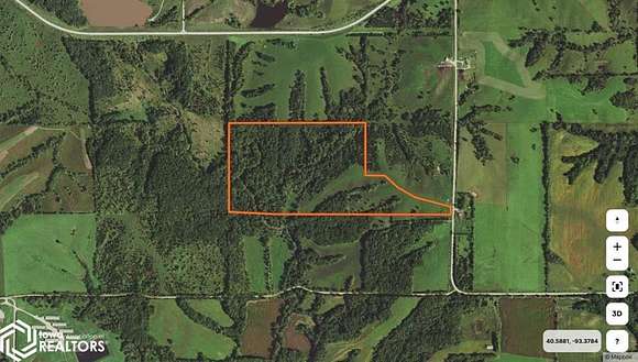 68 Acres of Recreational Land & Farm for Sale in Allerton, Iowa