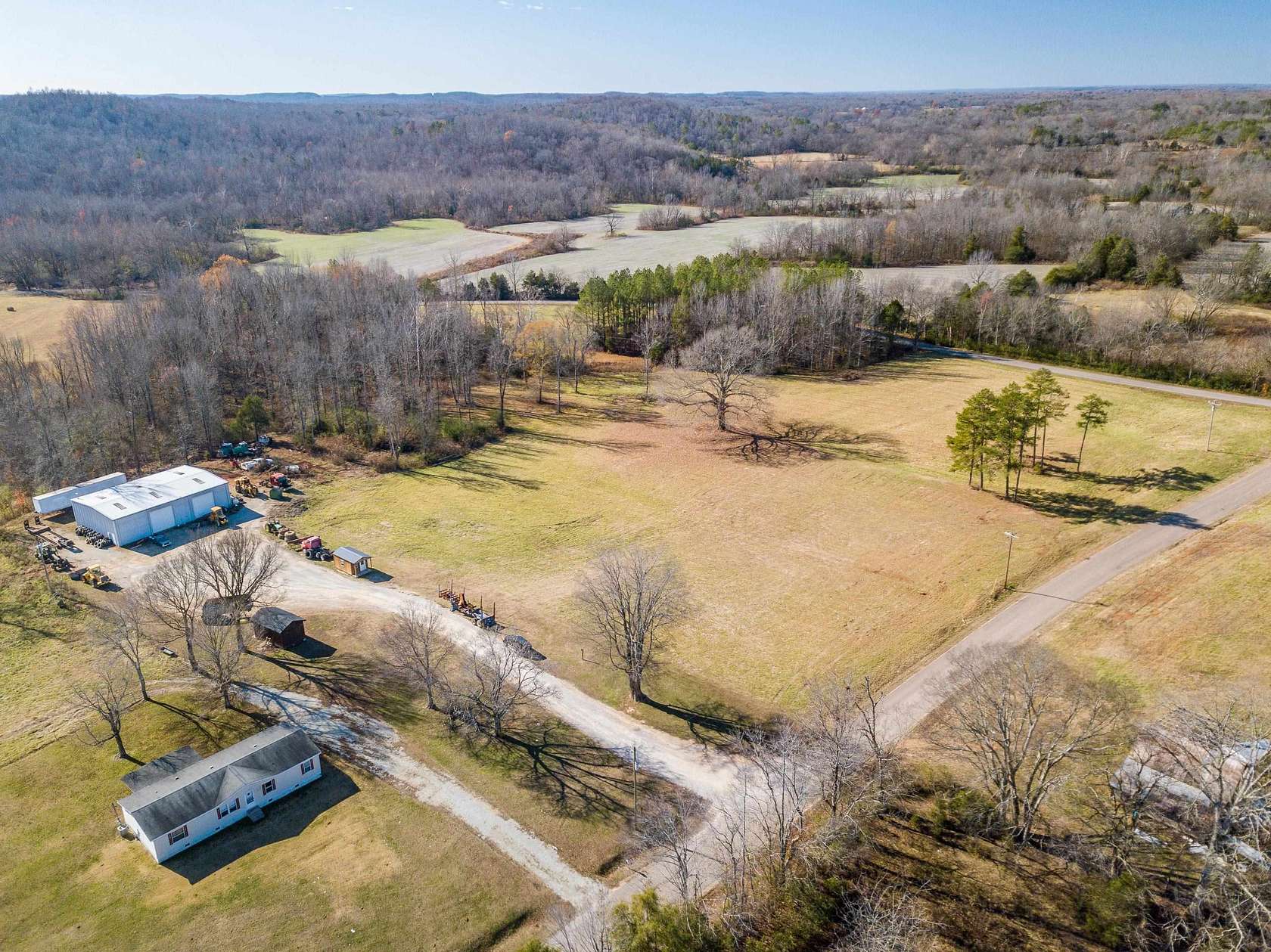 45.5 Acres of Land with Home for Sale in Savannah, Tennessee