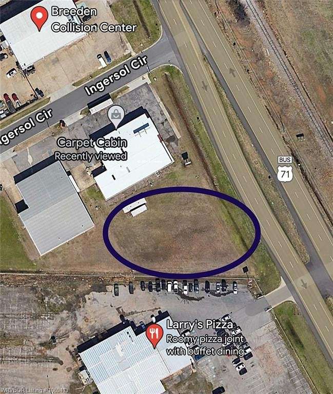 0.66 Acres of Commercial Land for Sale in Fort Smith, Arkansas