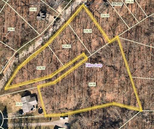 2.2 Acres of Land for Sale in Nitro, West Virginia