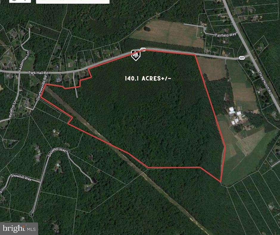 140 Acres of Land for Sale in Park Hall, Maryland