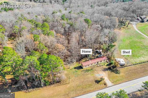 6 Acres of Residential Land with Home for Sale in Baldwin, Georgia