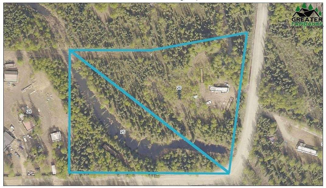3.6 Acres of Residential Land for Sale in North Pole, Alaska