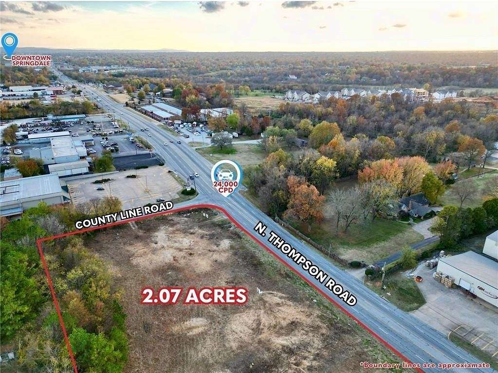 2.1 Acres of Land for Sale in Springdale, Arkansas