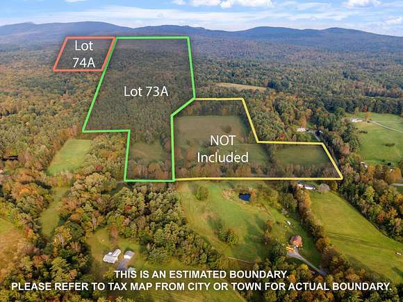 65.59 Acres of Land for Sale in Cornish Town, New Hampshire
