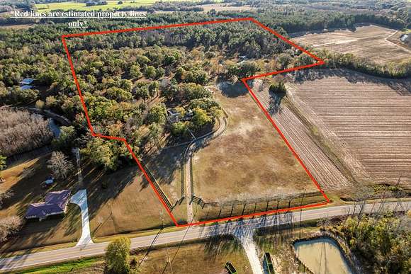 36.71 Acres of Agricultural Land with Home for Sale in Rehobeth, Alabama