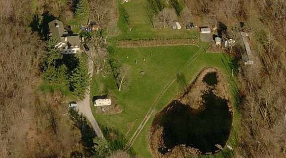 East view of the acres closest to the residence.