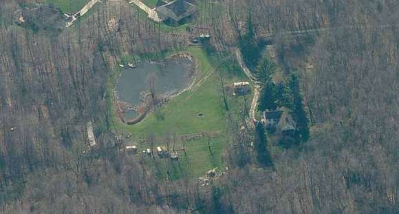 West view of the residence section.