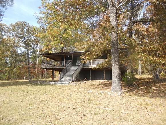 12.8 Acres of Land with Home for Sale in Western Grove, Arkansas