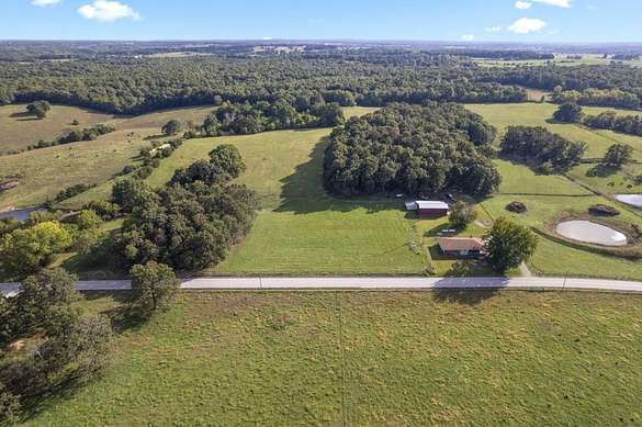 29 Acres of Land with Home for Sale in Ash Grove, Missouri