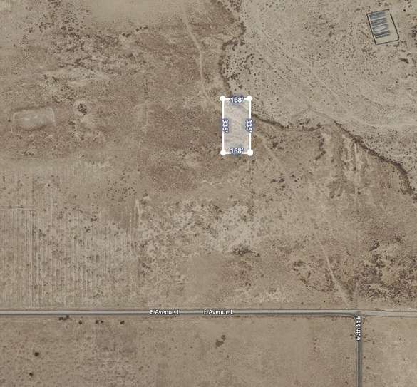 1.292 Acres of Land for Sale in Lancaster, California