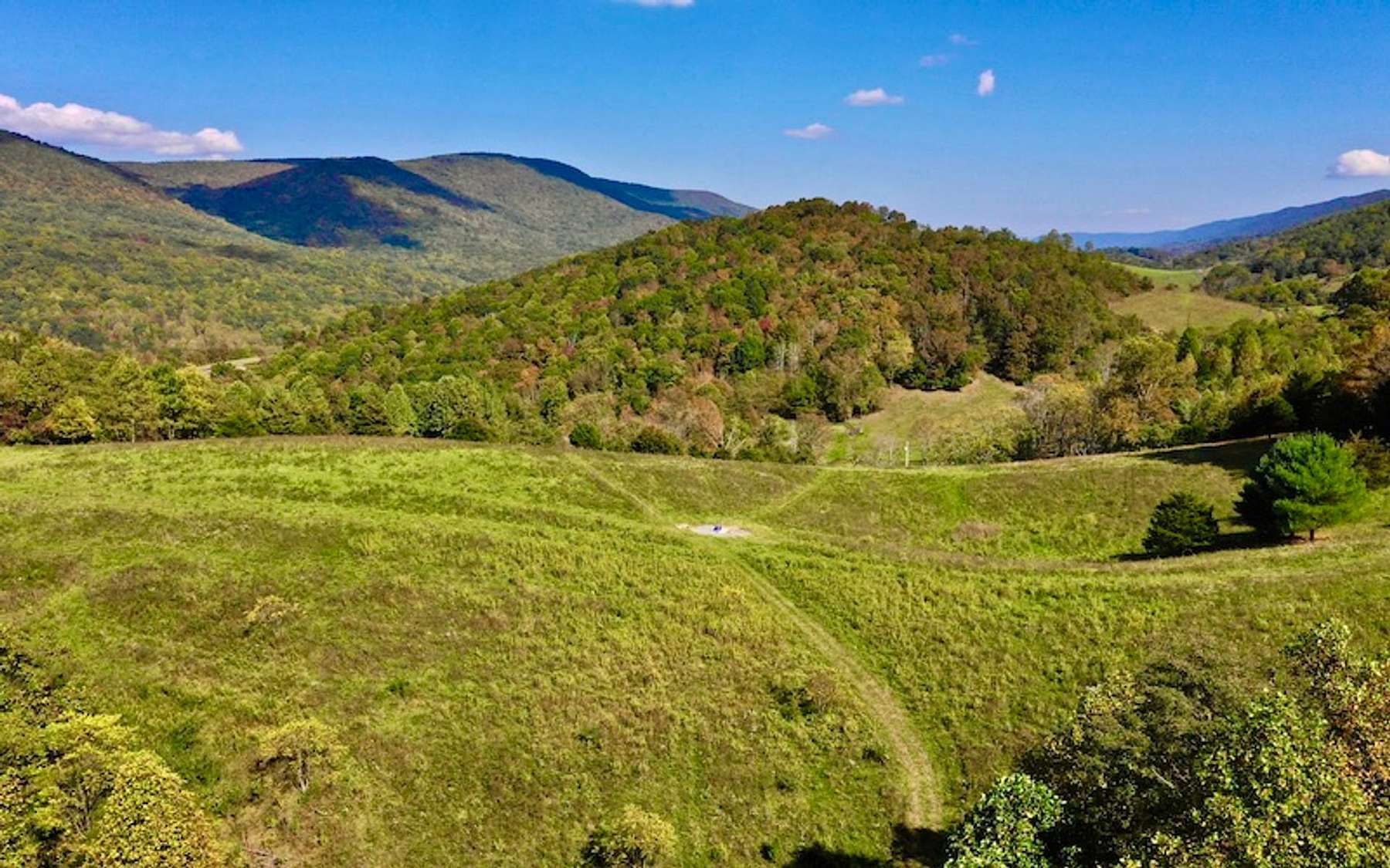 drei Landformen in Virginia