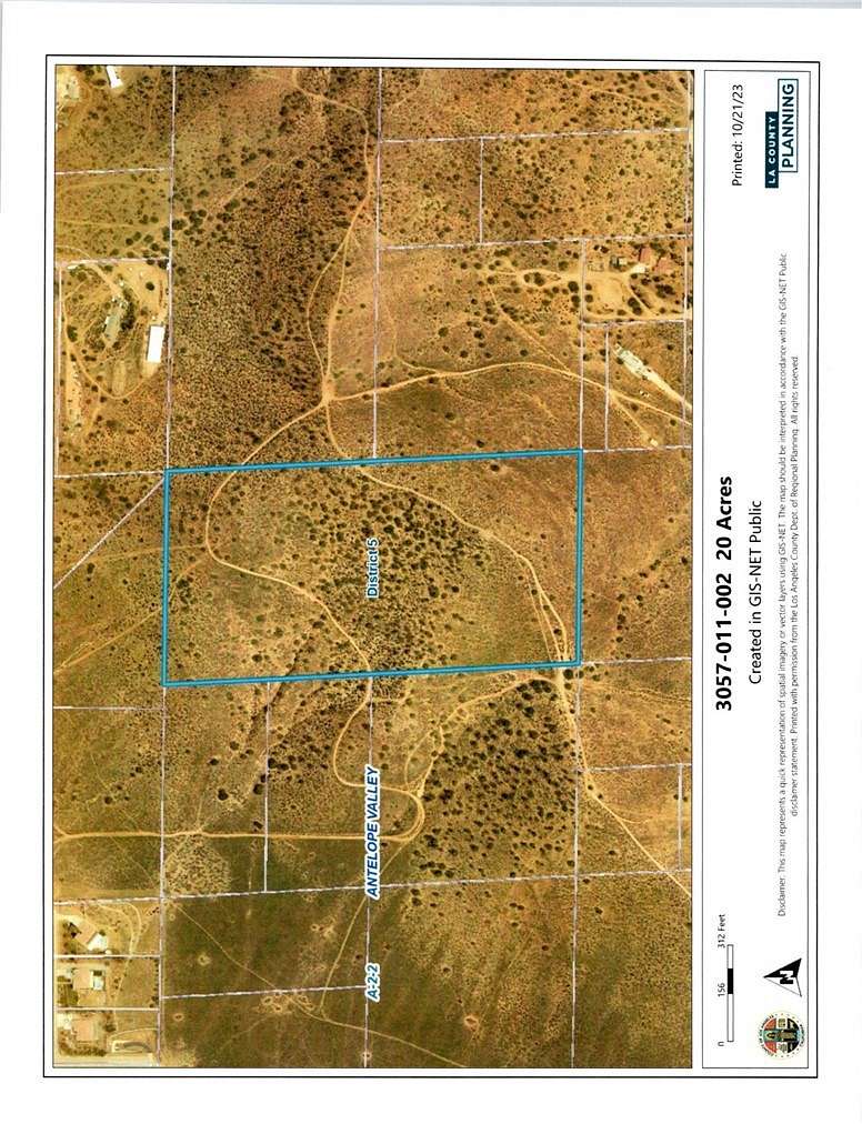 20.6 Acres of Land for Sale in Acton, California