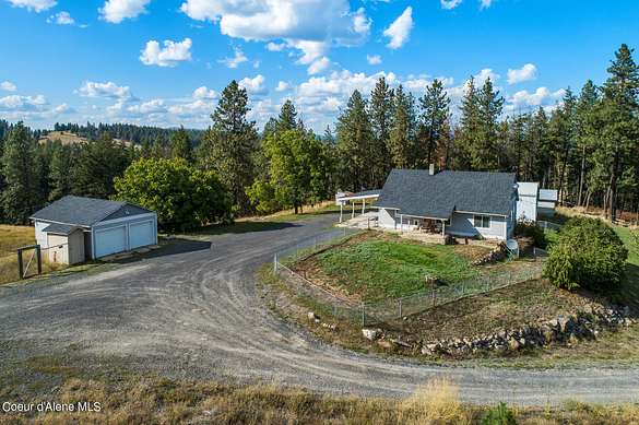 40 Acres of Agricultural Land with Home for Sale in Spokane, Washington