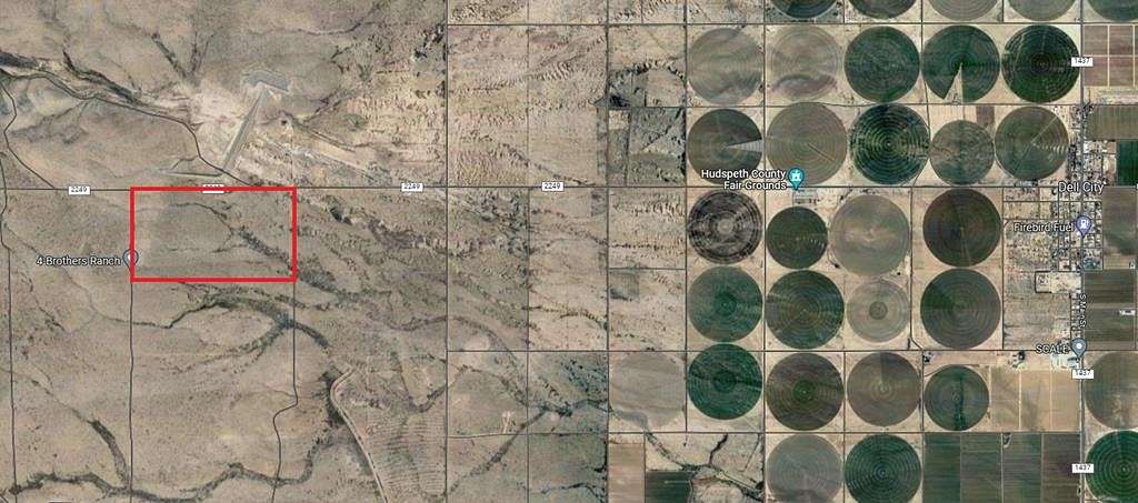 108 Acres of Land for Sale in Dell City, Texas