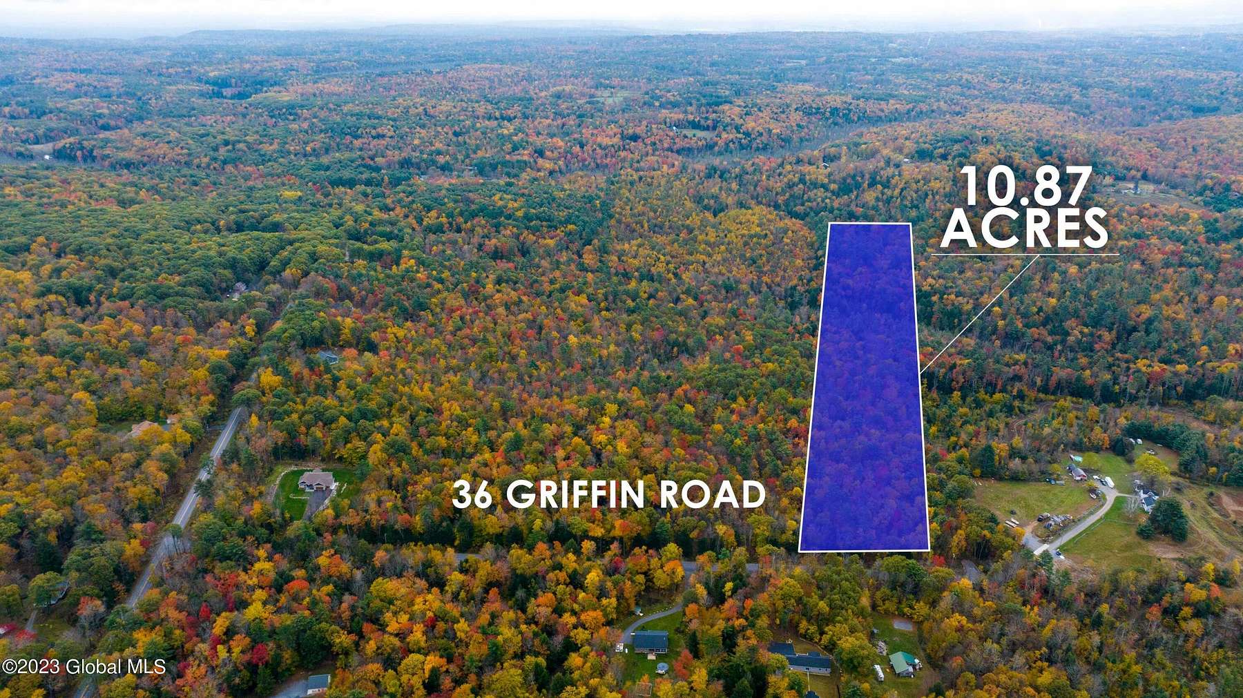 10.9 Acres of Land for Sale in Greenfield, New York
