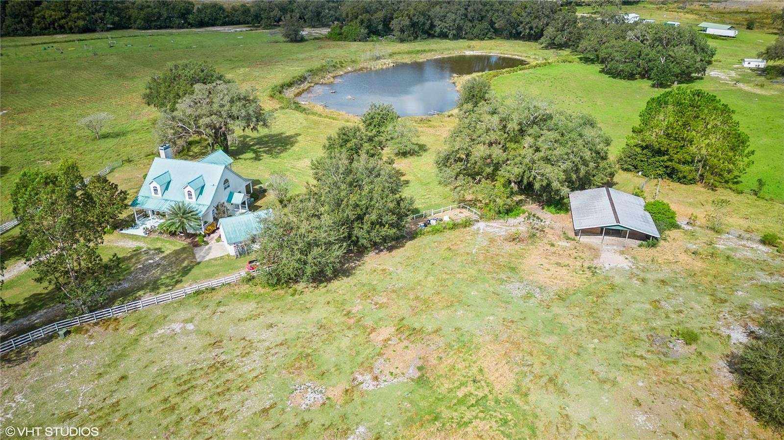20.1 Acres of Land with Home for Sale in Bushnell, Florida