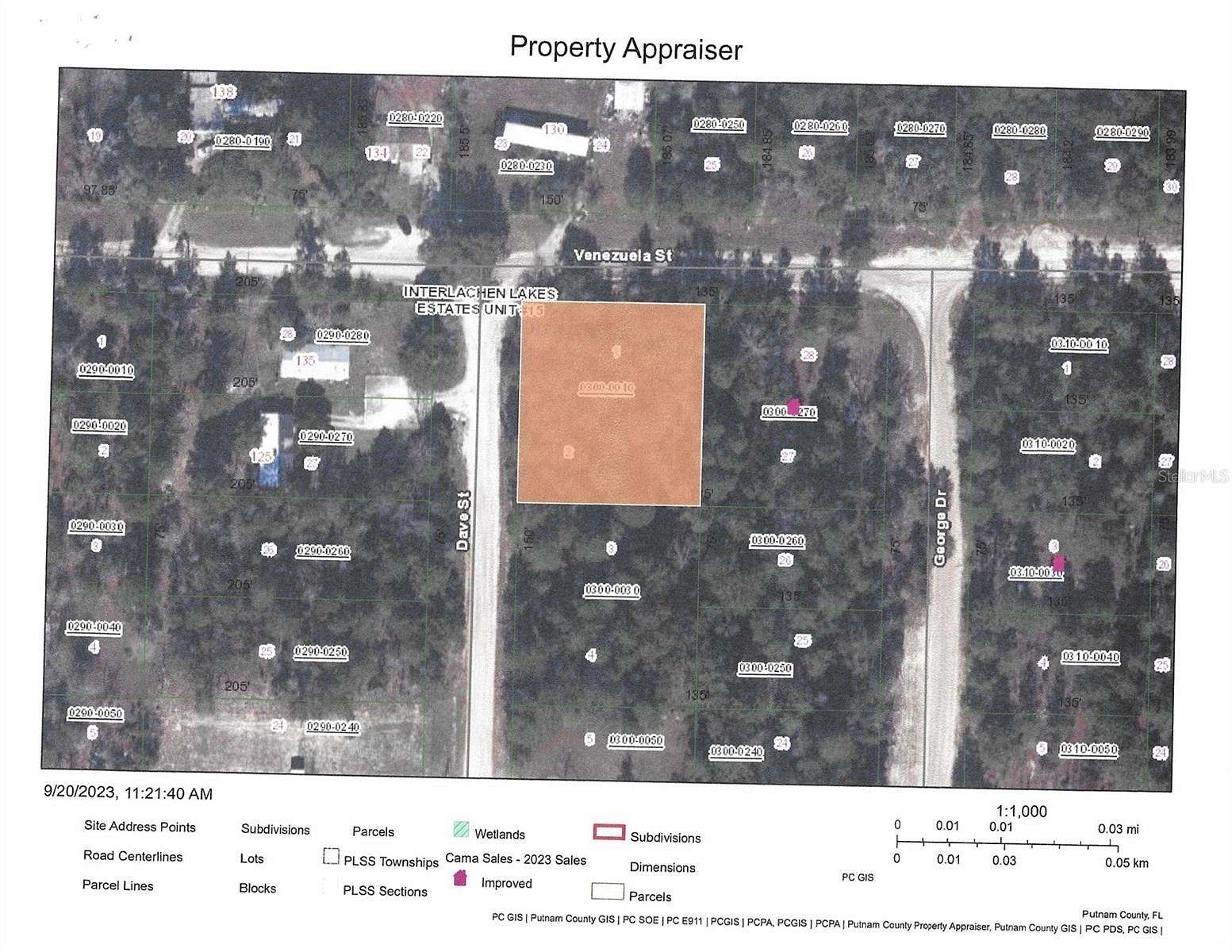0.46 Acres of Residential Land for Sale in Interlachen, Florida