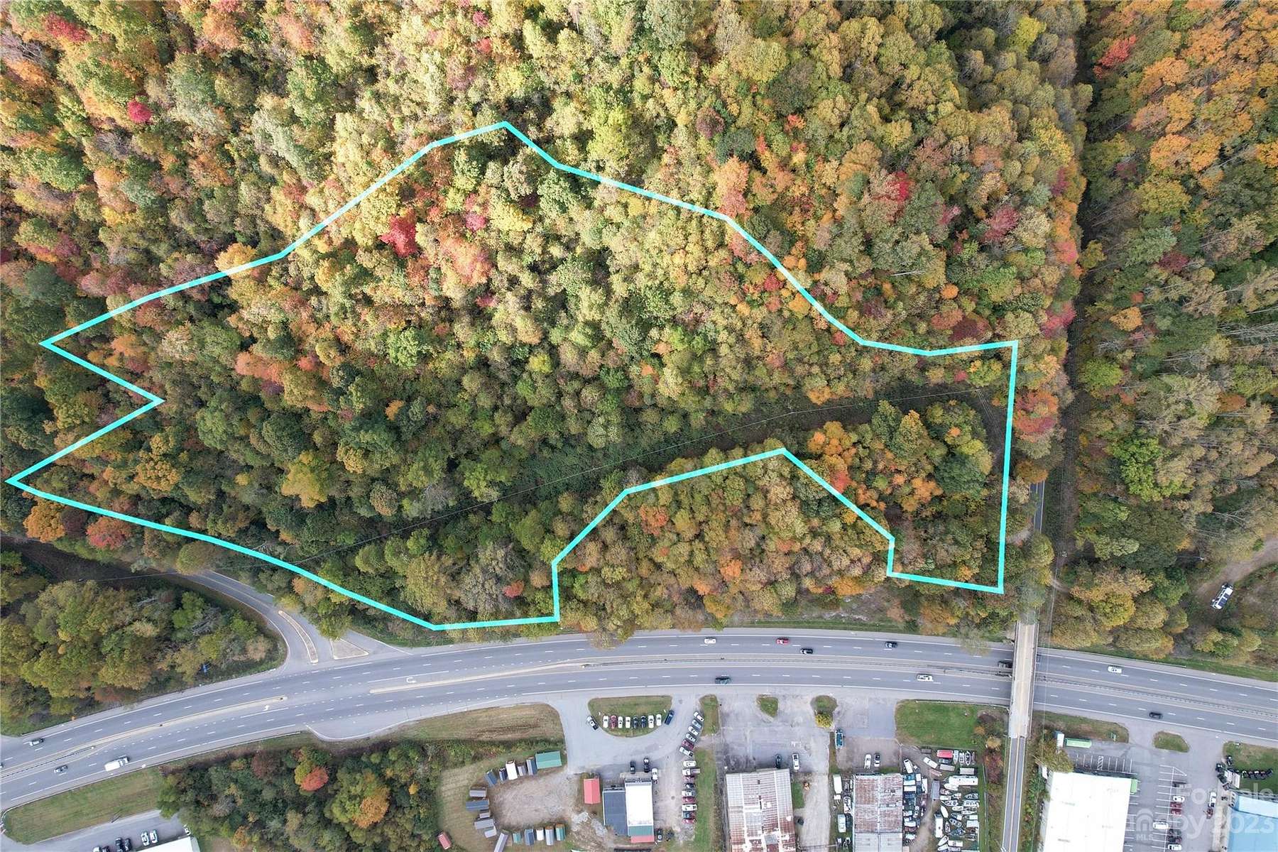 13.9 Acres of Commercial Land for Sale in Waynesville, North Carolina