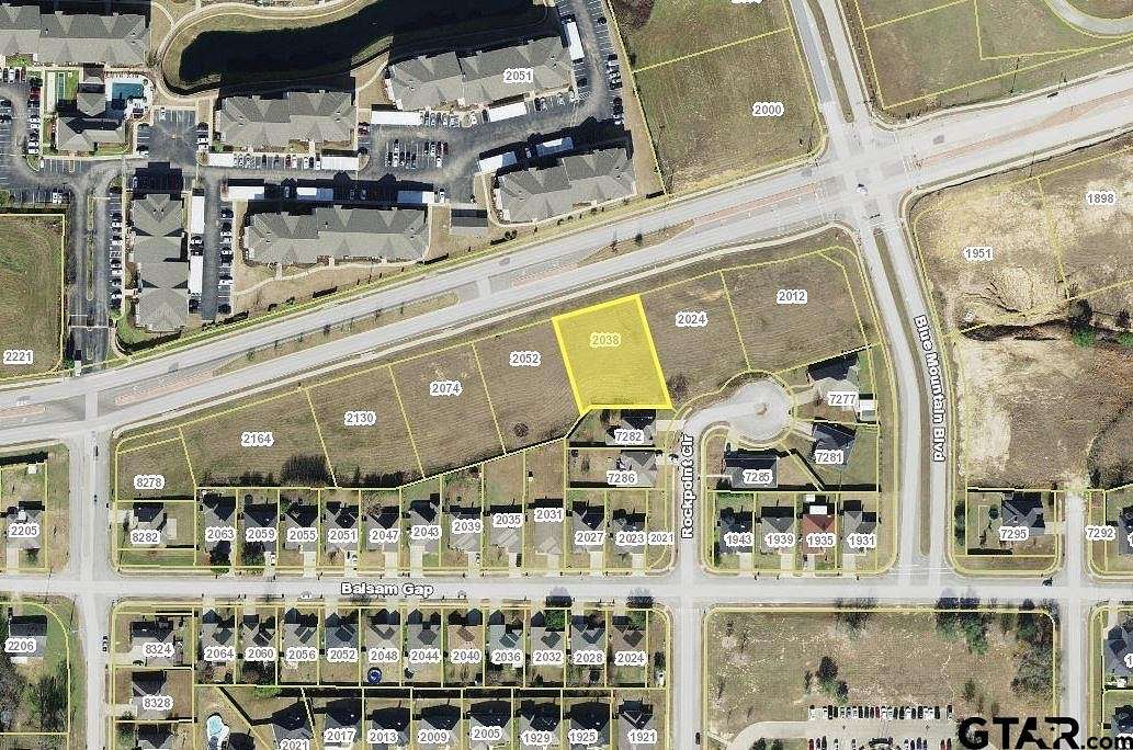 0.54 Acres of Commercial Land for Sale in Tyler, Texas