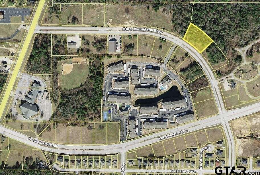 1.34 Acres of Commercial Land for Sale in Tyler, Texas
