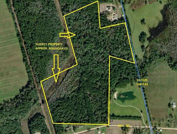 61 Acres of Agricultural Land for Sale in Hahira, Georgia