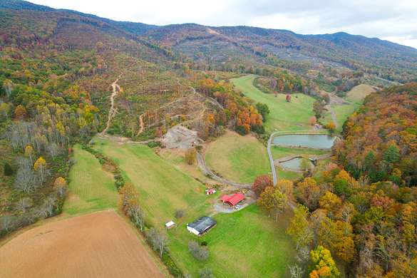 459 Acres of Land with Home for Sale in Tannersville, Virginia