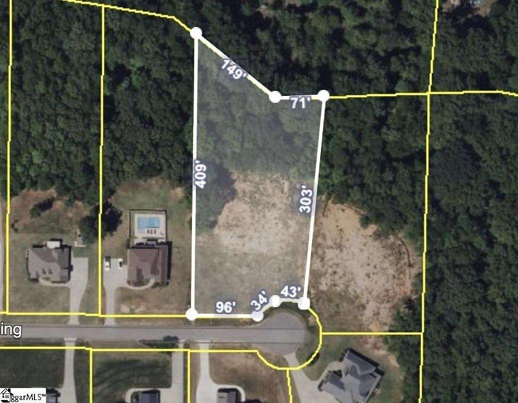 1.4 Acres of Residential Land for Sale in Gaffney, South Carolina
