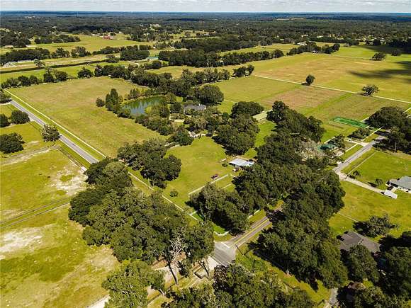 40 Acres of Agricultural Land with Home for Sale in Summerfield, Florida