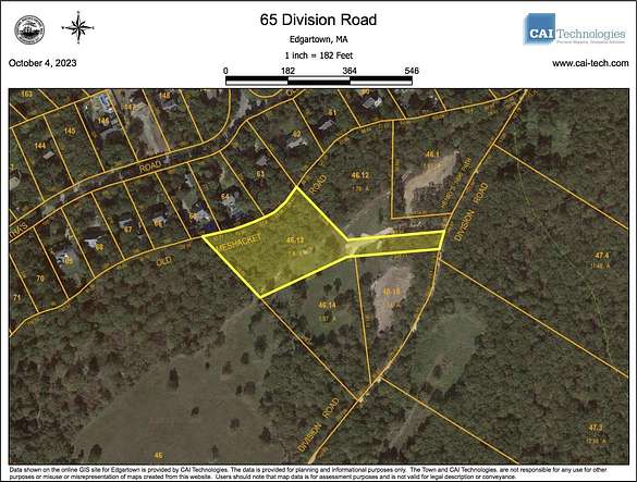 1.9 Acres of Residential Land for Sale in Edgartown, Massachusetts