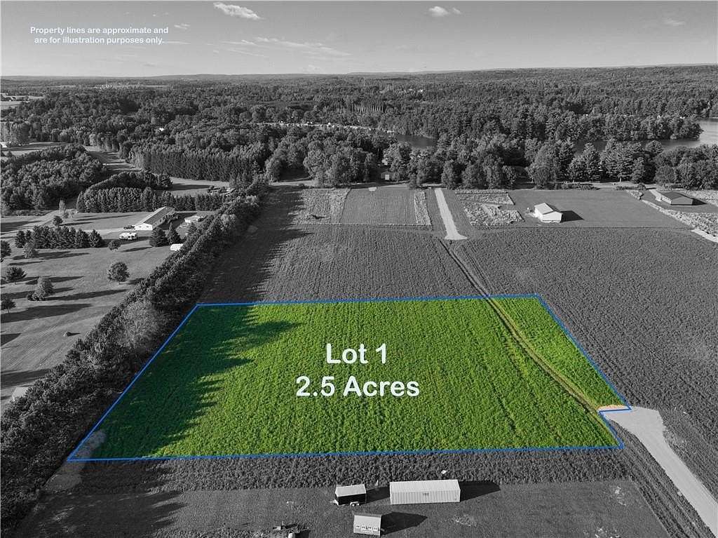 2.5 Acres of Residential Land for Sale in Chetek, Wisconsin