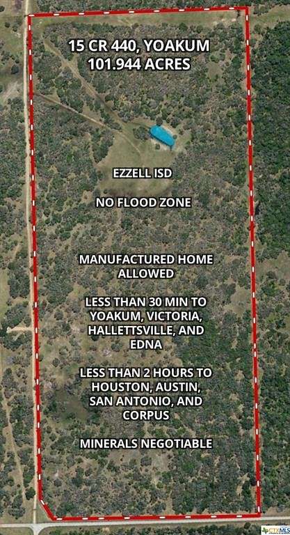 102 Acres of Land for Sale in Yoakum, Texas