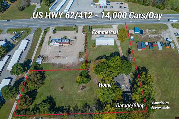 2.6 Acres of Improved Mixed-Use Land for Sale in Gassville, Arkansas