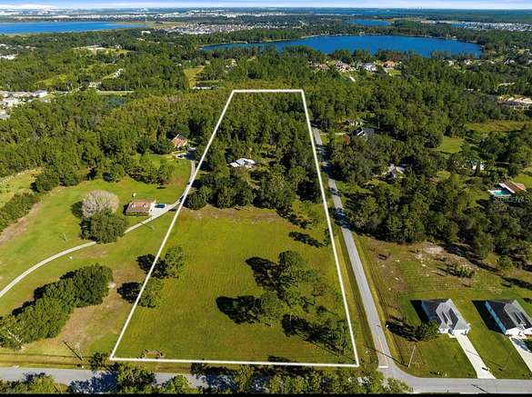 5.3 Acres of Residential Land with Home for Sale in St. Cloud, Florida