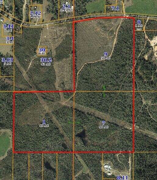 130 Acres of Agricultural Land for Sale in Seminary, Mississippi