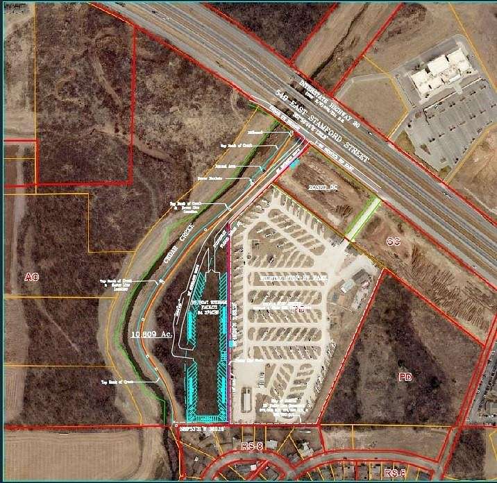 10.8 Acres of Commercial Land for Sale in Abilene, Texas
