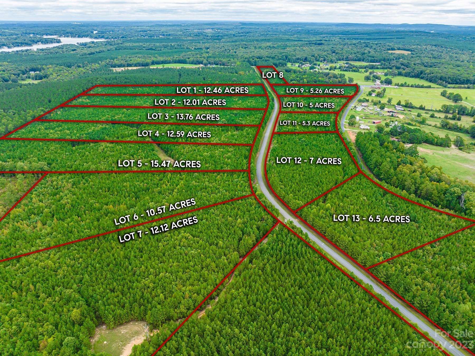 12 Acres of Land for Sale in Lexington, North Carolina
