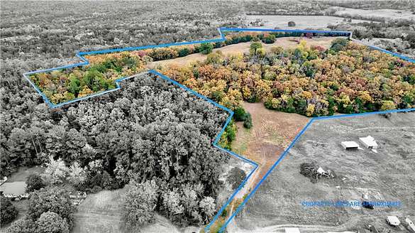 19.5 Acres of Land for Sale in Mansfield, Arkansas