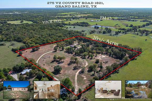 20 Acres of Recreational Land for Sale in Grand Saline, Texas