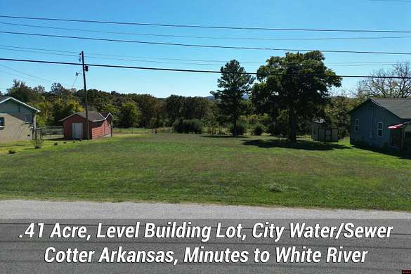 0.41 Acres of Land for Sale in Cotter, Arkansas