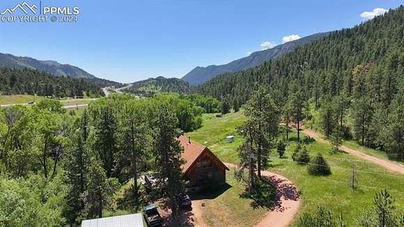 5.01 Acres of Land with Home for Sale in Green Mountain Falls, Colorado